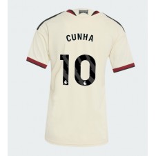 Manchester United Matheus Cunha #10 Tredjedrakt Kvinner 2026-27 Kortermet